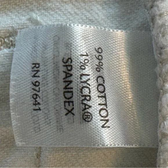 J Jill 8tall white jeans - Picture 4 of 4